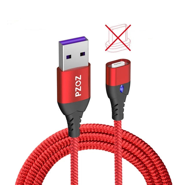 cable-de-recharge-magnétique-aimanté-noir-et-rouge-sans-plug