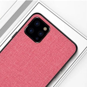 Coque design Jean pour iPhone 11 rose