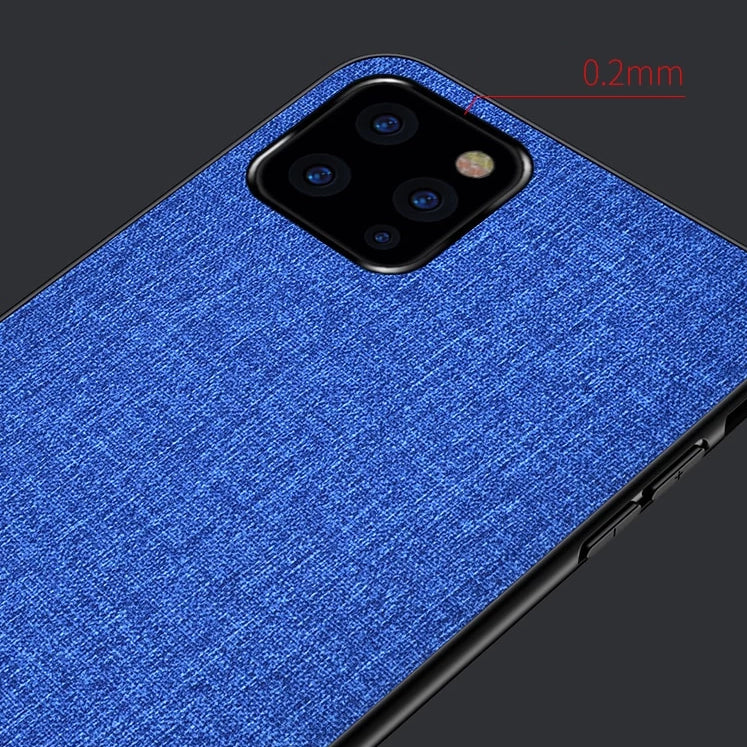 Coque design Jean pour iPhone 11 bleu