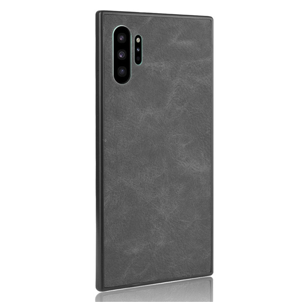 Coque design cuir pour Galaxy Note 10/Note 10 Plus