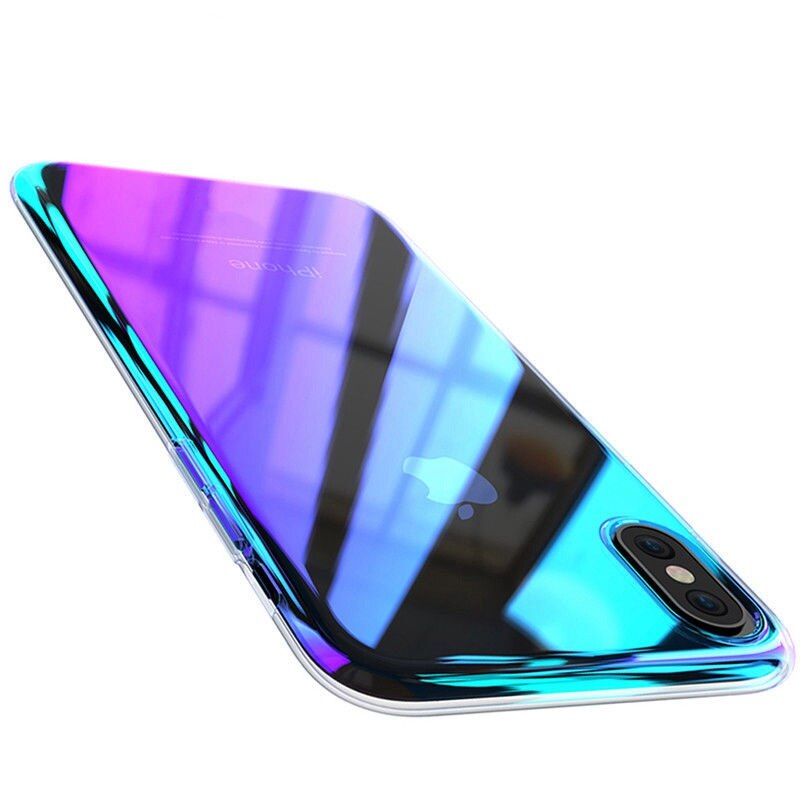 Coque multicolore irisée pour iPhone