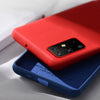 Coque en silicone coloré pour Samsung Galaxy S20