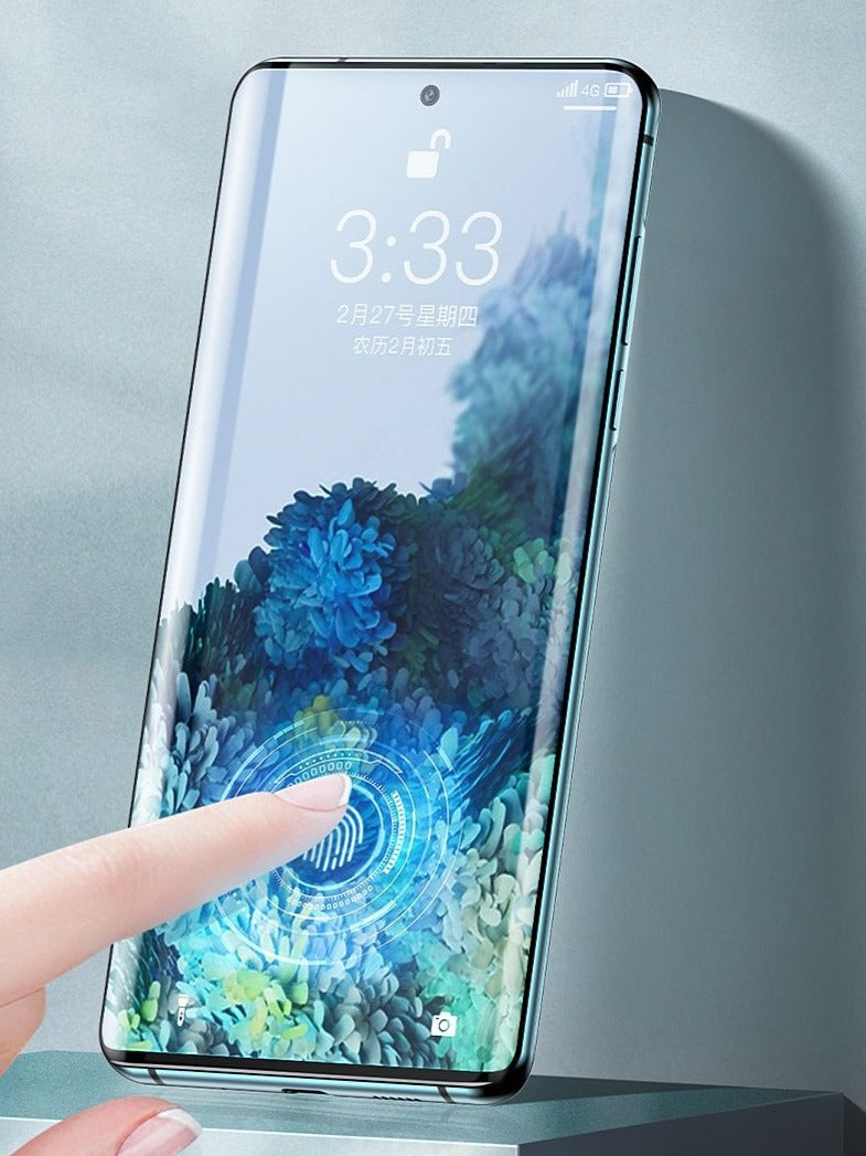 Film de protection avant en verre trempé pour Samsung