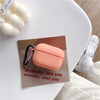 Coque en silicone avec mousqueton pour Airpods