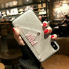 Coque avec pochette pour iPhone