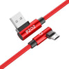 Câble USB vers micro USB recharge rapide à angle