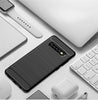 Coque design métal et carbone pour Galaxy S10