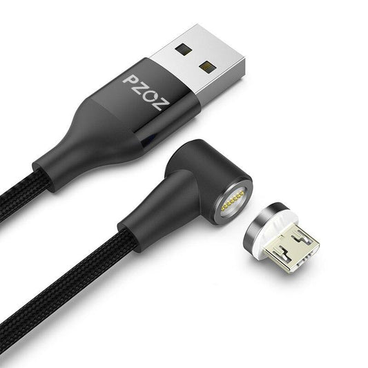 Câble USB vers micro USB recharge rapide à angle magnétique